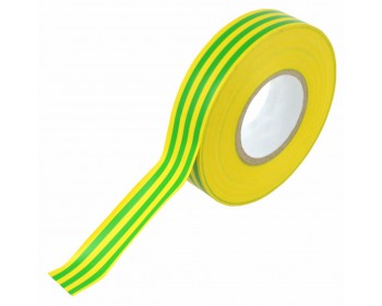 19mm x 33m Earth PVC Electrical Insulation Tape